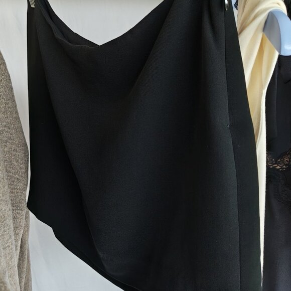 REFORMATION Carla Low Waisted Skirt in Black, size 0 - Picture 3 of 8